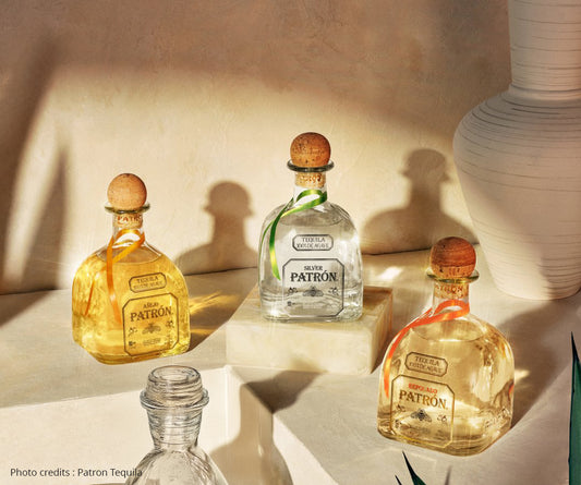 Patron Silver, Reposado, Añejo