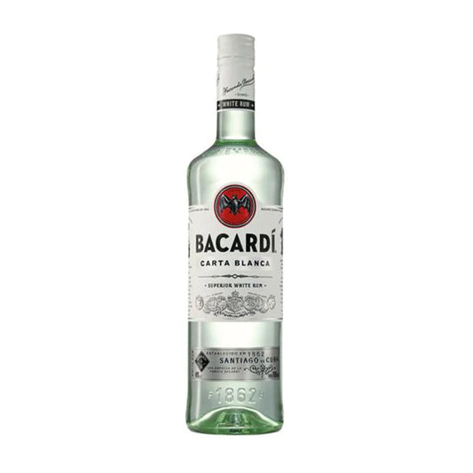 Bacardi Carta Blanca Rum - 75 cl