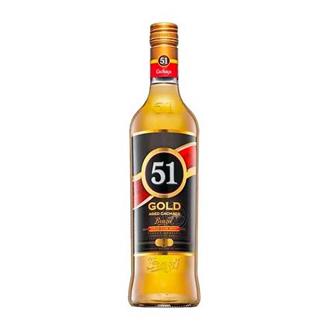 Cachaça 51 Gold - 70 cl