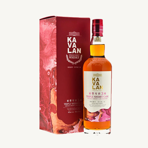 Kavalan  Triple Sherry cask - 70 cl