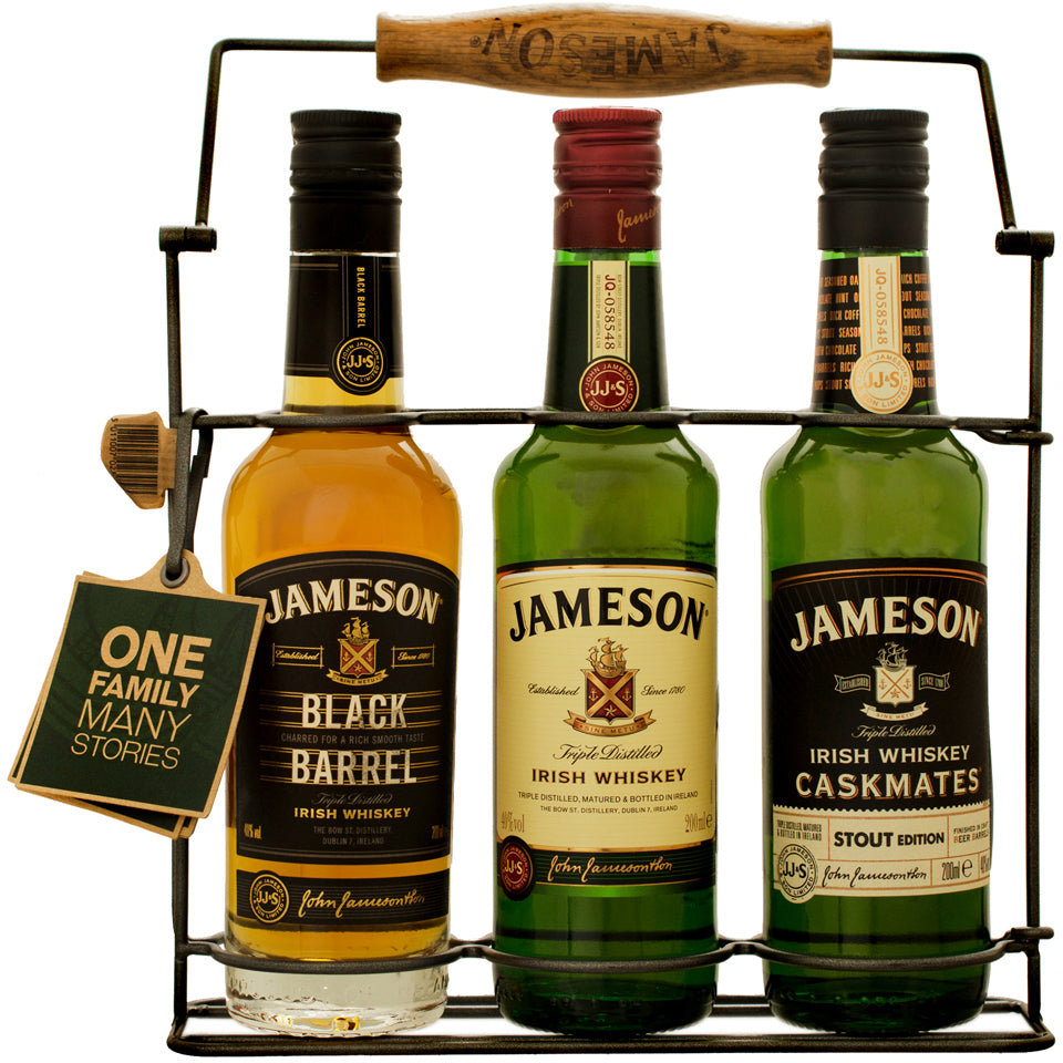 Jameson | Whisky Trilogy Wirepack - 3 x 200 ml